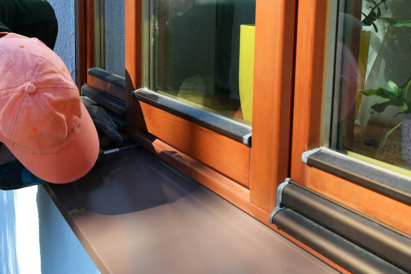 montaż parapetu zewnętrznego